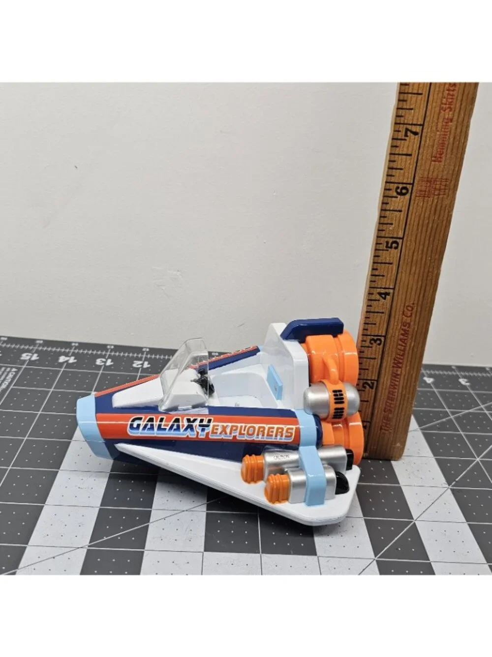 Ryan's World Galaxy Explorer Rocket Ship Blue Orange Toy Action Figure Vehicle
